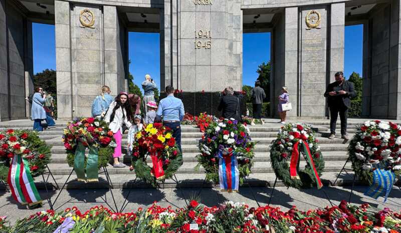 В Берлине прошли мероприятия, посвященные Дню Победы