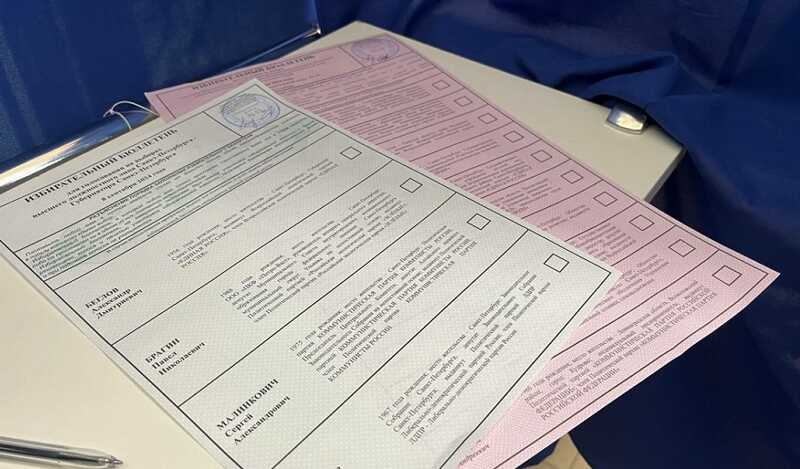 На выборах в Санкт-Петербурге задержали наблюдателя в гражданской одежде