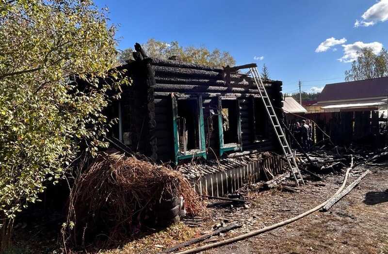 Тела двух жертв были найдены на месте пожара в Ульяновской области