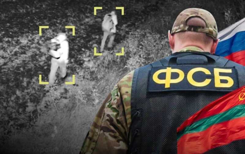 Security personnel from Transnistria question Ukrainians who are escaping in search of military intelligence