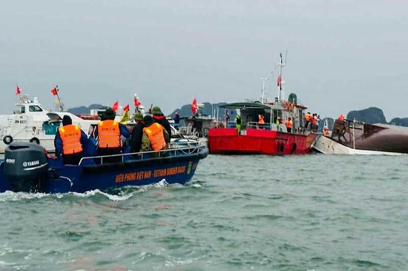 В интернете опубликовано новое видео с катастрофой судна Wonder Sea во Вьетнаме