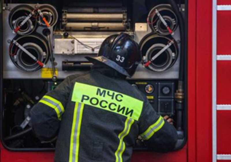 На Воробьевых горах случился пожар