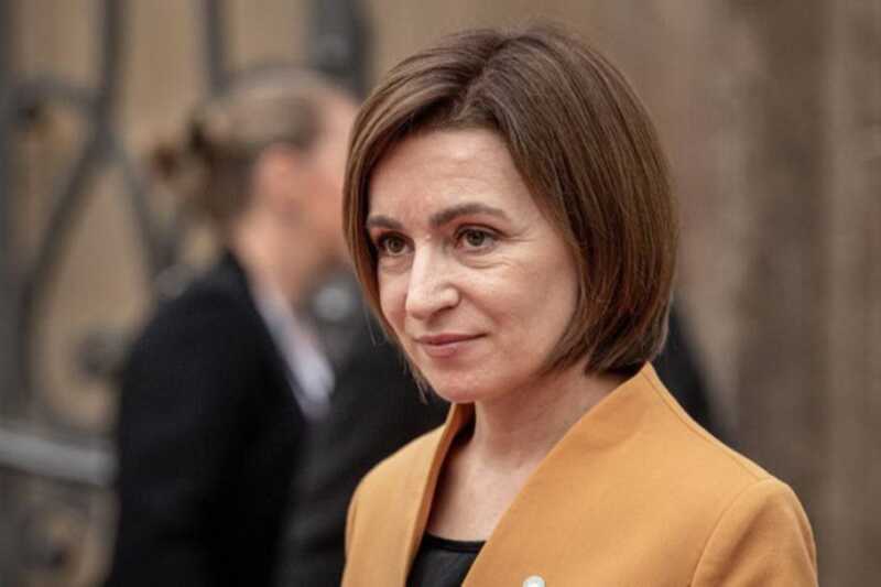 Санду разместила снимок своей кошки после заявления Стояногло о 13 кошках в кабинете министра
